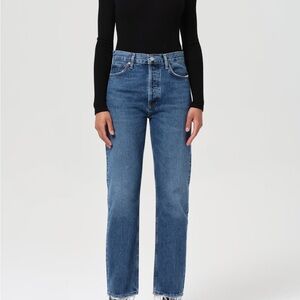 AGOLDE 90s Pinch Waist High Rise Straight